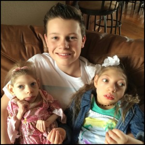 Lola, Cal, and Claire Hartley.