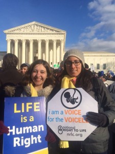 At the March for Life 2015 