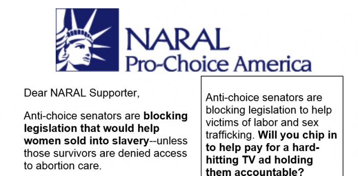 NARAL email