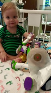 Easton after his transplant.