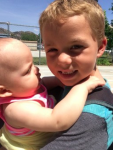 Paisley and Braiden (from Ashley's GiveForward Fund page)
