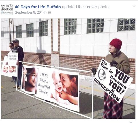 40 days for life Buffalo FB
