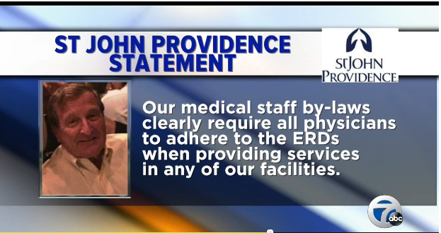 Michael Roth abortion Providence Hospital