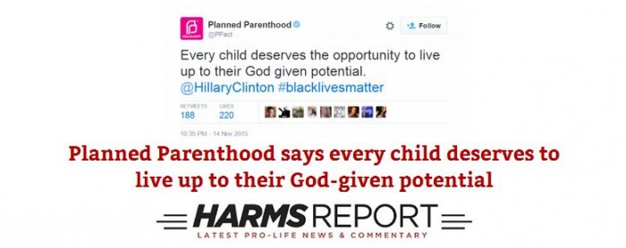 Harms Report Planned Parenthood