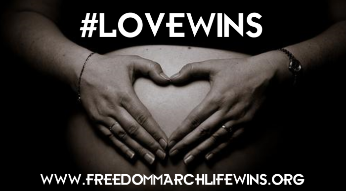 Love Wins Freedom March abortion prolife 5641237775908_o