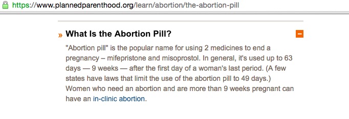 PP abortion pill, mifepristone, medication abortion, RU486, dangerous for women, Planned Parenthood