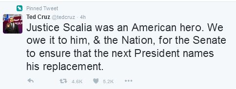 Ted Cruz Scalia