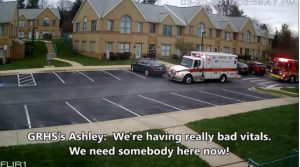 Ambulance arrives at Carhart abortion clinic 