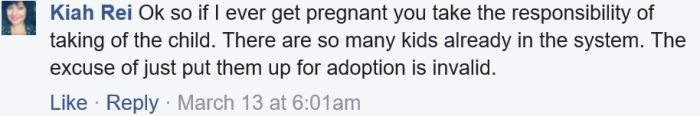 Adoption comment